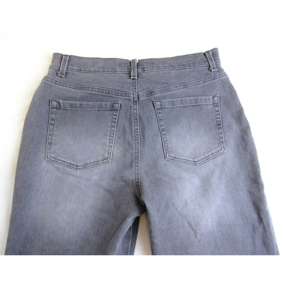 Gloria Vanderbilt Denim - Gloria Vanderbilt Jeans Gray Amanda Straight Women's Size 8 Short
